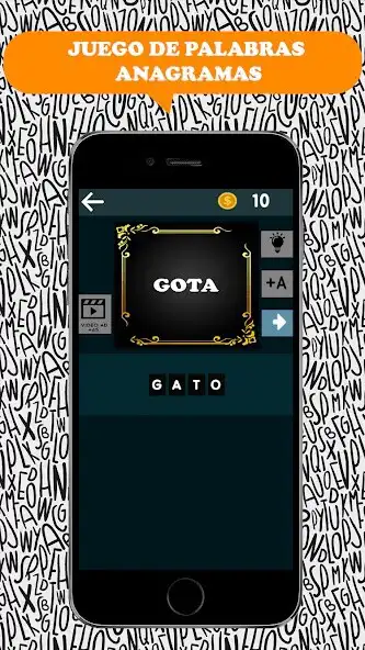 Play Juego de palabras Anagramas  and enjoy Juego de palabras Anagramas with UptoPlay
