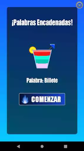 Play Juego Palabras Encadenadas as an online game Juego Palabras Encadenadas with UptoPlay
