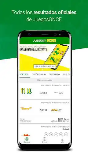 Play JuegosONCE: sorteos de la ONCE  and enjoy JuegosONCE: sorteos de la ONCE with UptoPlay