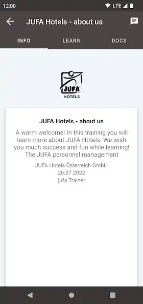 Play JUFA Hotels Learning as an online game JUFA Hotels Learning with UptoPlay