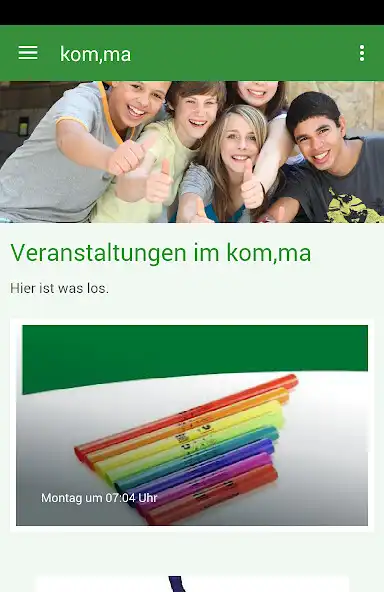 Play Jugendtreff kom,ma  and enjoy Jugendtreff kom,ma with UptoPlay