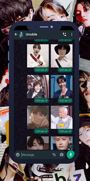 Play Ju Haknyeon Animated WASticker as an online game Ju Haknyeon Animated WASticker with UptoPlay