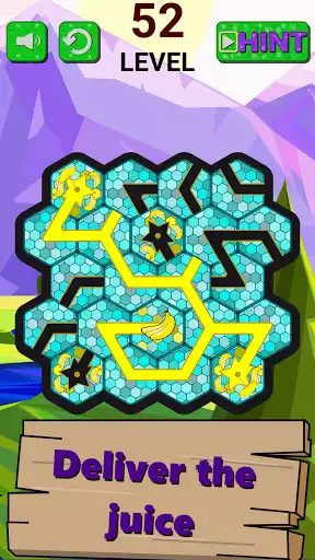 Play Juice Pipes Connect Hexagons  and enjoy Juice Pipes Connect Hexagons with UptoPlay