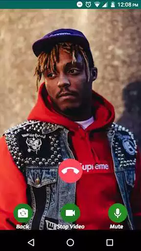 Play Juice WRLD Fake Chat & Video Call as an online game Juice WRLD Fake Chat & Video Call with UptoPlay