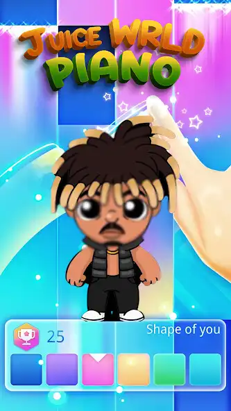 Play Juice WRLD Music Piano Tiles as an online game Juice WRLD Music Piano Tiles with UptoPlay