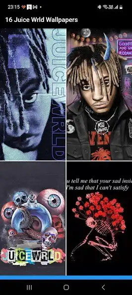 Play Juice WRLD Wallpapers 2023 as an online game Juice WRLD Wallpapers 2023 with UptoPlay