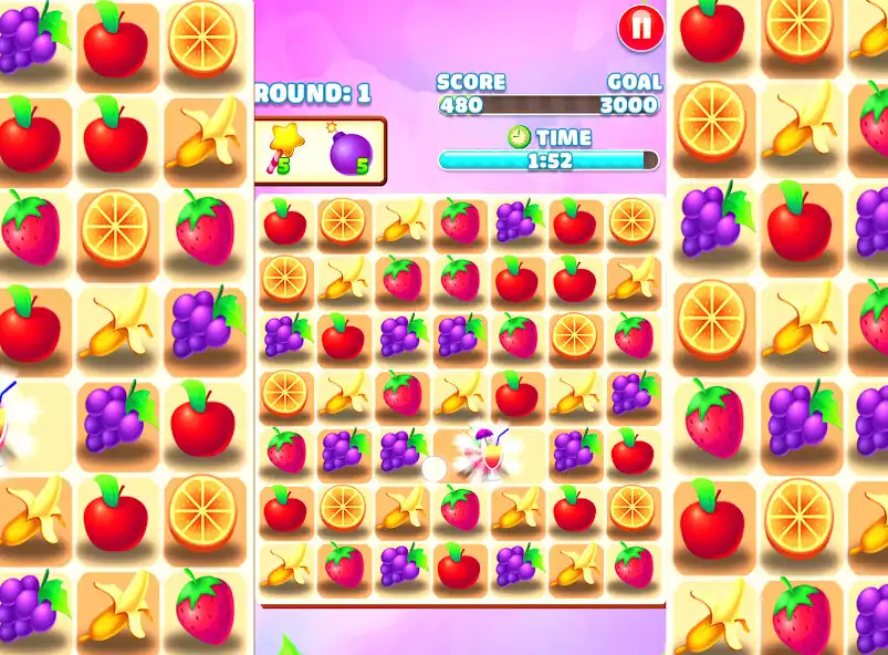 Play Juicy Fruit - Match 3 Fruit  and enjoy Juicy Fruit - Match 3 Fruit with UptoPlay