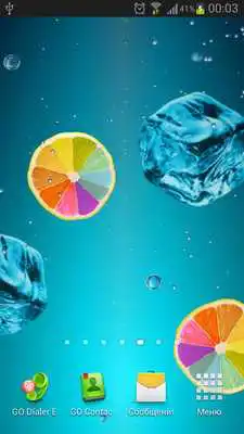 Play Juicy live wallpaper