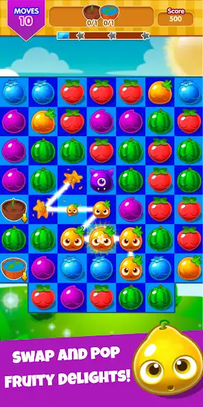 Play Juicy Smash Fruit: 3 Match  and enjoy Juicy Smash Fruit: 3 Match with UptoPlay