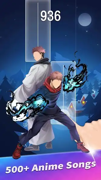 Play Jujutsu Kaisen Piano Tiles as an online game Jujutsu Kaisen Piano Tiles with UptoPlay