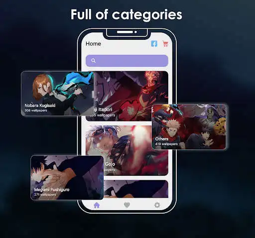 Play Jujutsu Kaisen Wallpaper HD 4K - Anime Manga as an online game Jujutsu Kaisen Wallpaper HD 4K - Anime Manga with UptoPlay