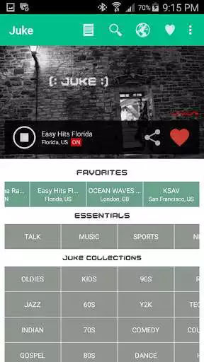 Play Juke - Internet Radio Player  and enjoy Juke - Internet Radio Player with UptoPlay
