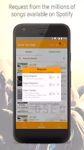 Play Jukestar - Party Guest - Social Jukebox as an online game Jukestar - Party Guest - Social Jukebox with UptoPlay