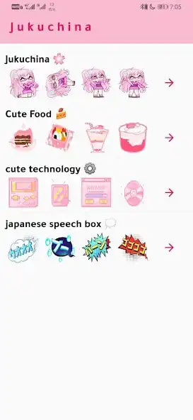 Play Jukuchina WA Stickers  and enjoy Jukuchina WA Stickers with UptoPlay
