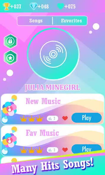 Play Julia Minegirl - Piano Tiles  and enjoy Julia Minegirl - Piano Tiles with UptoPlay