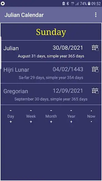 Play Julian Calendar  and enjoy Julian Calendar with UptoPlay