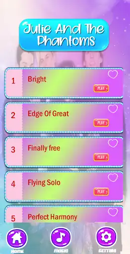 Play Julie and The phantoms piano as an online game Julie and The phantoms piano with UptoPlay