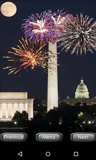 Play APK July 4th Fireworks  and enjoy July 4th Fireworks with UptoPlay com.electricfish.fireworksamerica