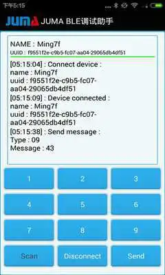 Play JUMA BLE Debugging Assistants