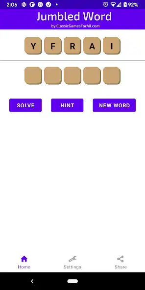 Play Jumbled Word  and enjoy Jumbled Word with UptoPlay