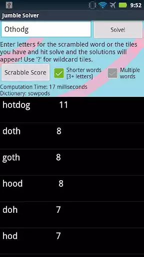 Play Jumble Solver  and enjoy Jumble Solver with UptoPlay