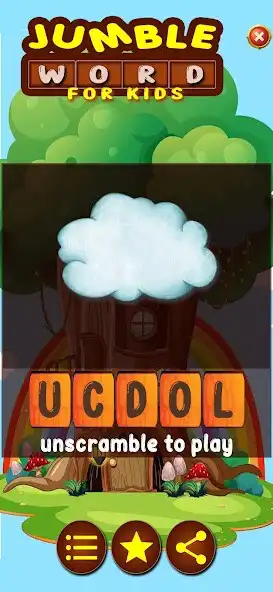 Play Jumble Word for kids  and enjoy Jumble Word for kids with UptoPlay