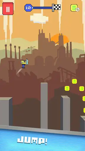 Play Jumbot: The Bouncy Robot as an online game Jumbot: The Bouncy Robot with UptoPlay