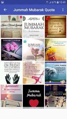 Play Jummah Mubarak Quotes