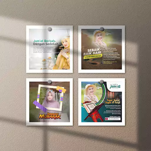 Play Jumma Mubarak Photo Frames as an online game Jumma Mubarak Photo Frames with UptoPlay
