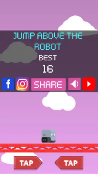 Play Jump above the robot  and enjoy Jump above the robot with UptoPlay
