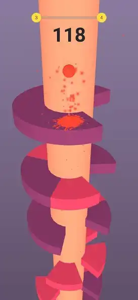 Play Jump Ball - Jump Through Walls as an online game Jump Ball - Jump Through Walls with UptoPlay