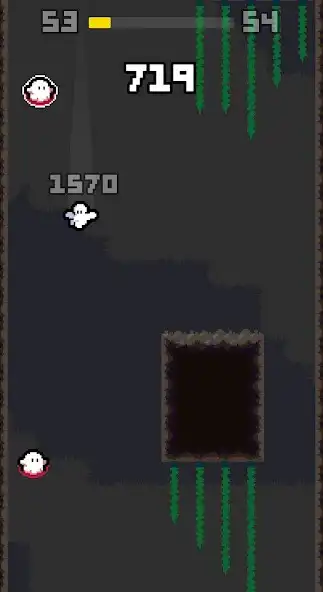 Play Jump Down Fast! as an online game Jump Down Fast! with UptoPlay