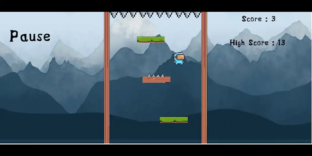 Play Jump Down Offline, Casual game as an online game Jump Down Offline, Casual game with UptoPlay