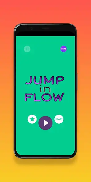 Play Jump in Flow as an online game Jump in Flow with UptoPlay