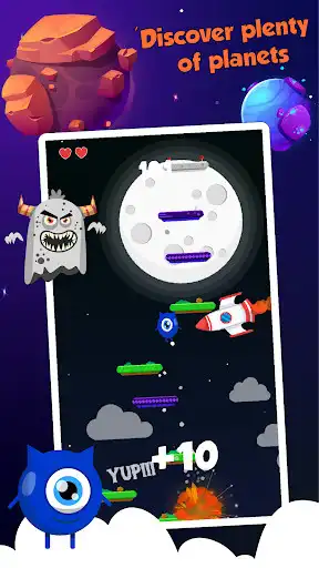 Play Jumping Alien  and enjoy Jumping Alien with UptoPlay