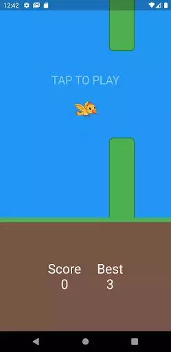 Play Jumping Bird as an online game Jumping Bird with UptoPlay