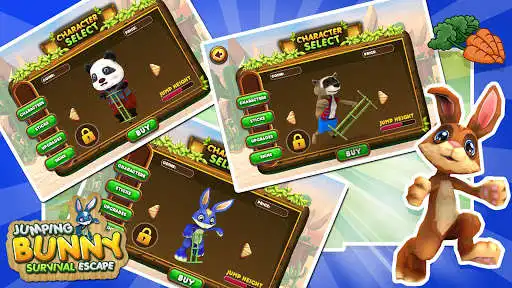 Play Jumping Bunny Survival Escape: Bunny Rabbit Games  and enjoy Jumping Bunny Survival Escape: Bunny Rabbit Games with UptoPlay