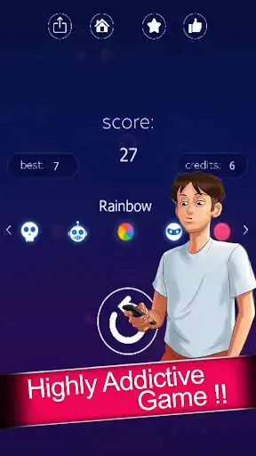 Play Jumping Dot : Free Game  and enjoy Jumping Dot : Free Game with UptoPlay