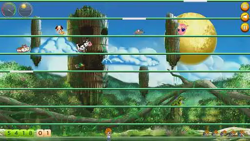 Play Jumping Gal as an online game Jumping Gal with UptoPlay
