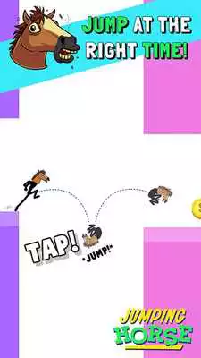 Play JUMPING HORSE HEAD HAPPY HORSE