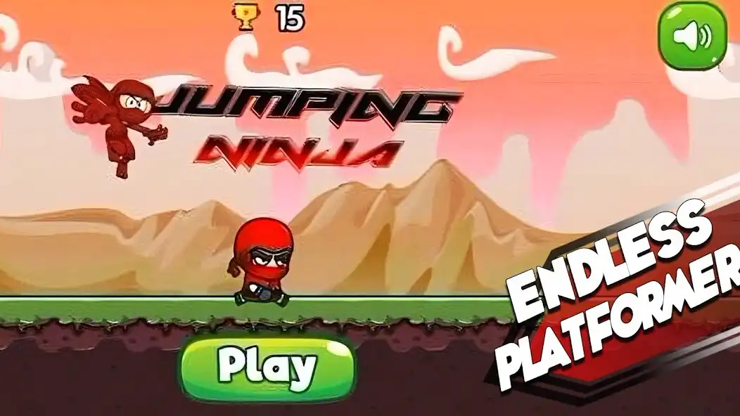 Play Jumping Ninja Endless Run Game  and enjoy Jumping Ninja Endless Run Game with UptoPlay