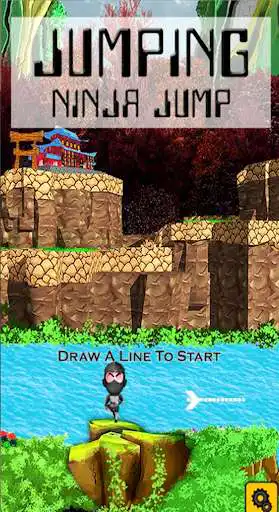 Play APK Jumping Ninja Jump Deluxe  and enjoy Jumping Ninja Jump Deluxe with UptoPlay com.supermonkeyfun.jumping_ninja_jump