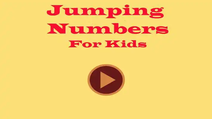Play Jumping Numbers For Kids
