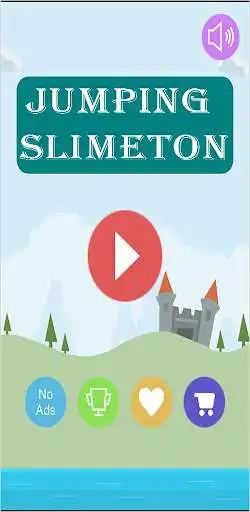 Play Jumping Slimeton as an online game Jumping Slimeton with UptoPlay