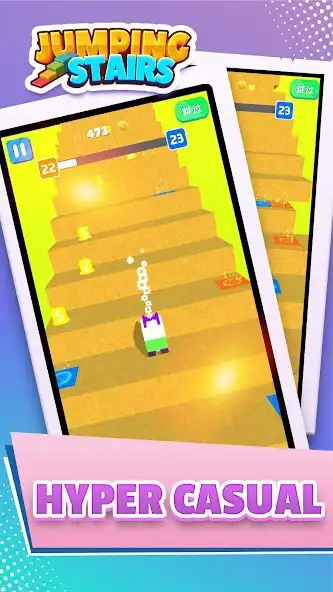 Play Jumping Stairs - Puzzle Game  and enjoy Jumping Stairs - Puzzle Game with UptoPlay