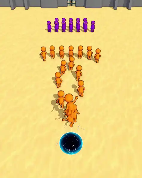 Play Jump Into Hole as an online game Jump Into Hole with UptoPlay