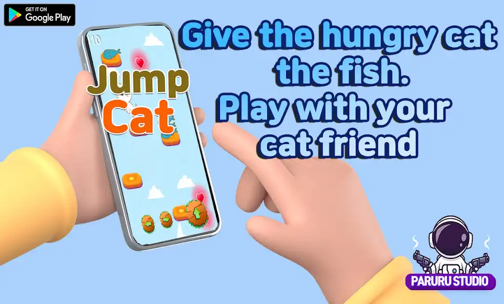 Play JumpJumpCat as an online game JumpJumpCat with UptoPlay