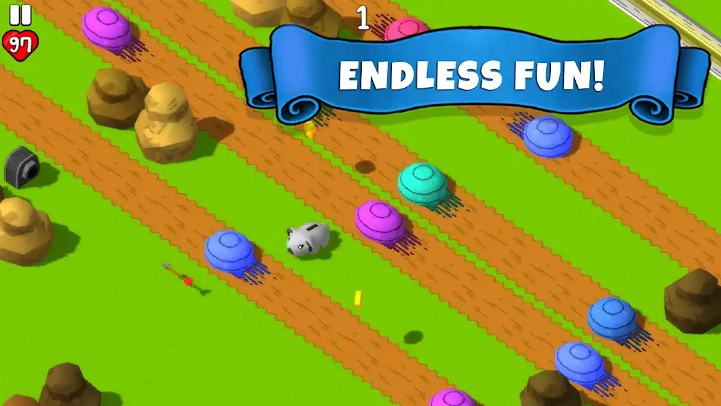 Play Jump Jump Farm as an online game Jump Jump Farm with UptoPlay