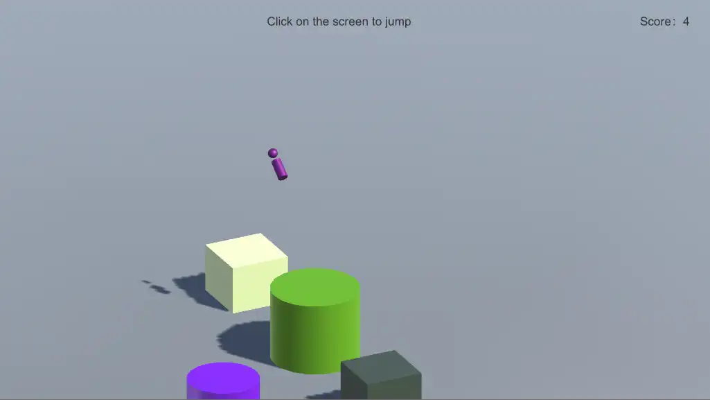 Play JumpJumpGame as an online game JumpJumpGame with UptoPlay