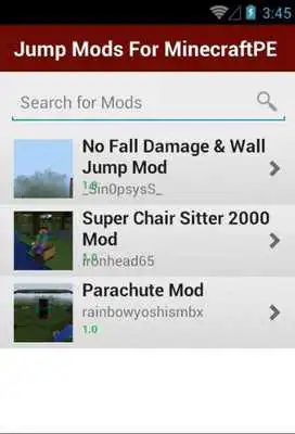 Play Jump Mods For MinecraftPE